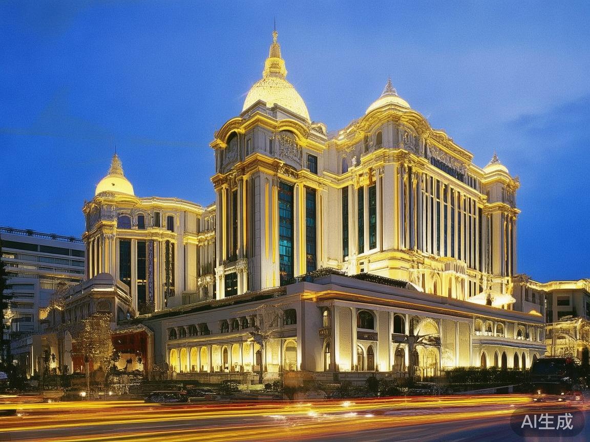 皇家澳门赌场在澳门的发展历史及其深远的文化象征意义 