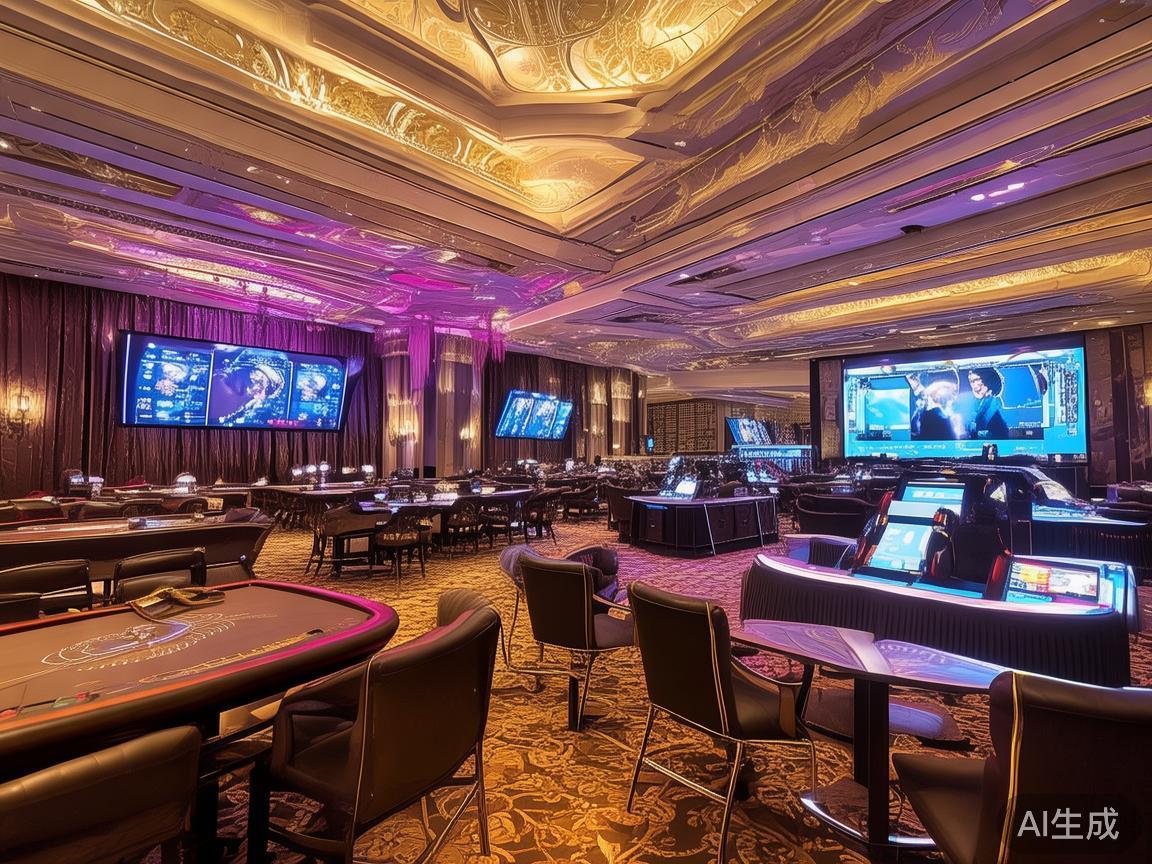 在皇家澳门赌场，传统玩法和电竞博彩的融合，创造出了