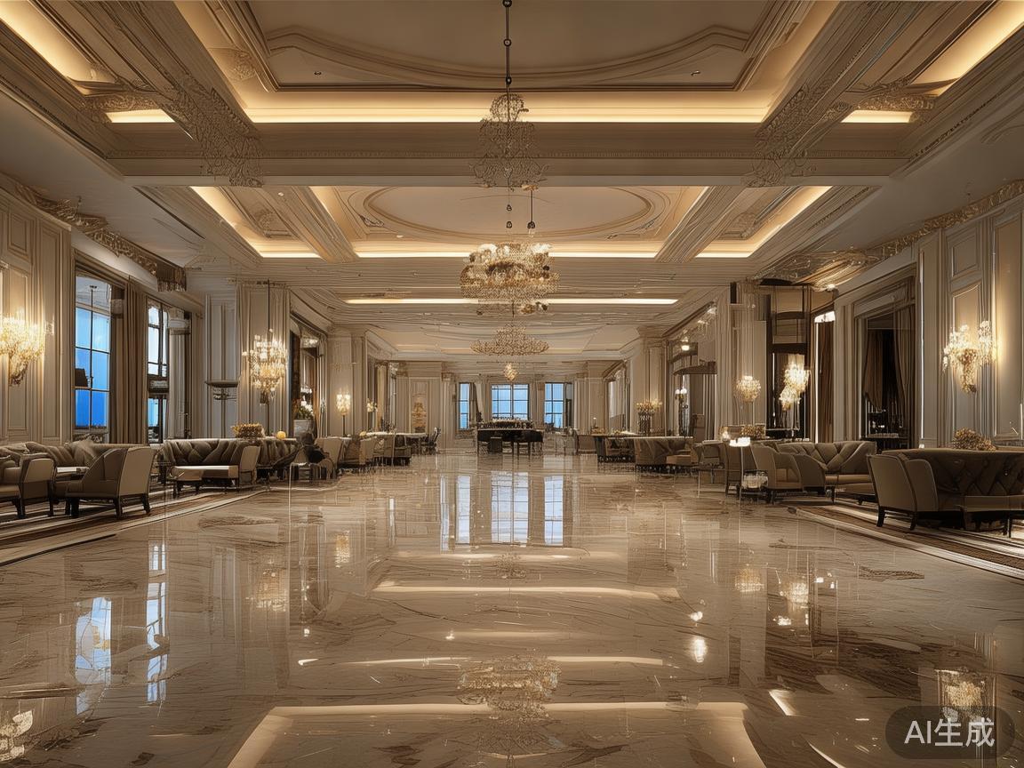 澳门皇家赌场:奢华环境与全球顶级服务全面揭秘 大厅宽敞明亮,布局合理,配备先进的照明系统,营造出